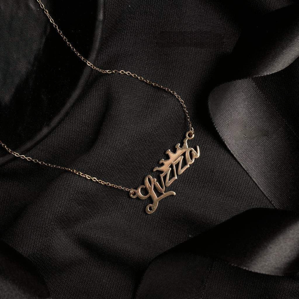 Custom Name Pendant – Personalized Engraved Necklace