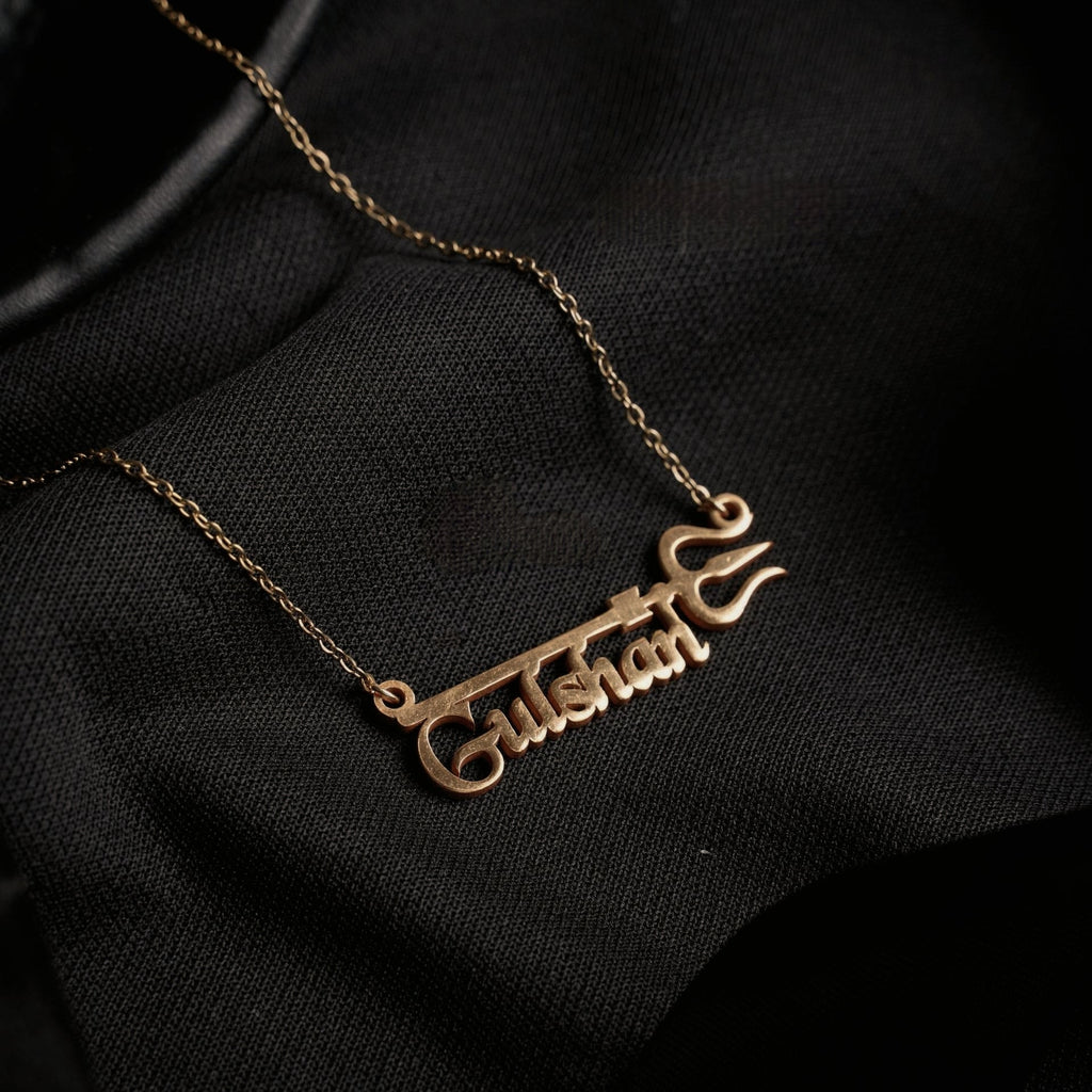 Custom Name Pendant – Personalized Engraved Necklace