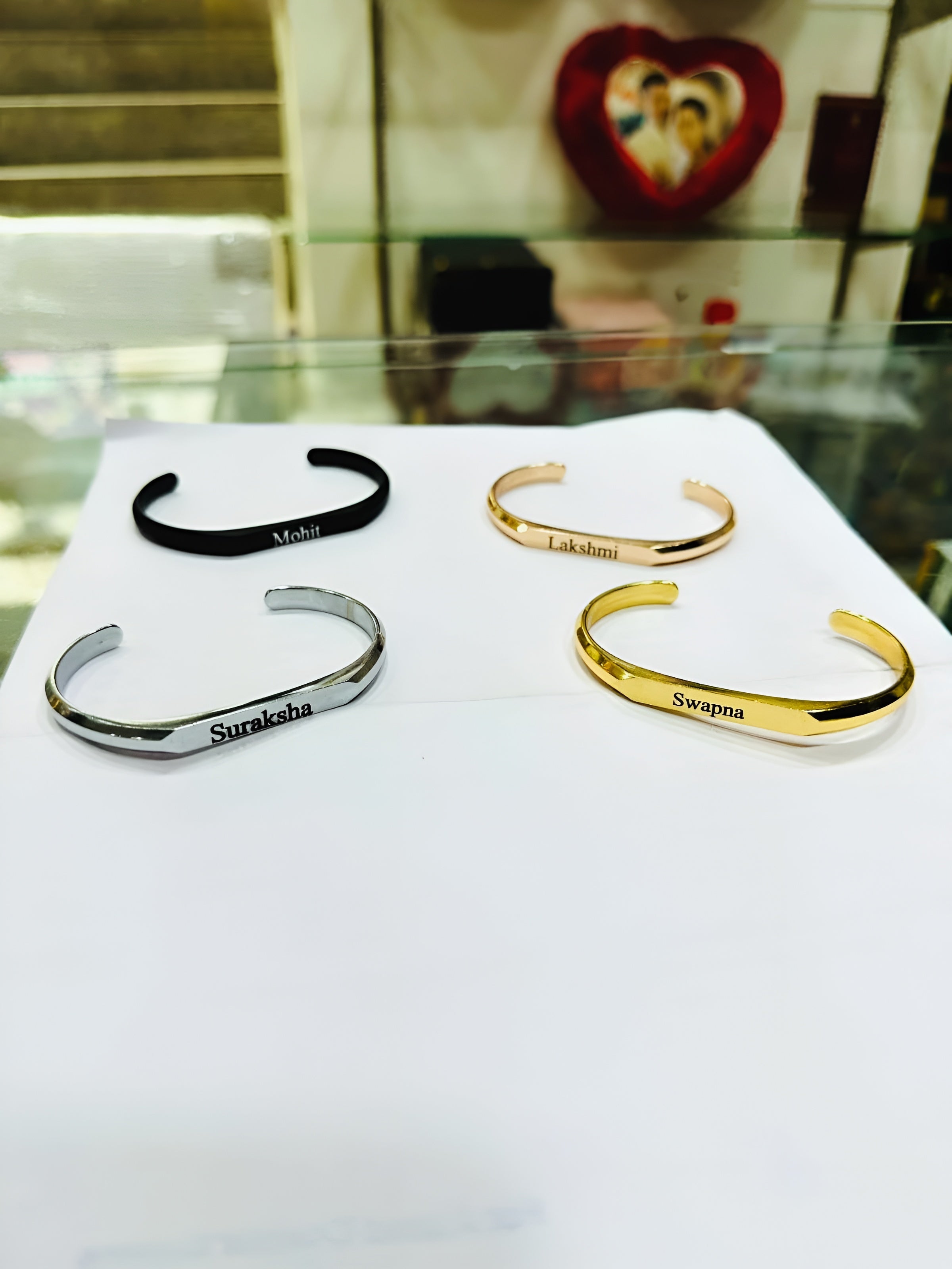 Personalized Flat Kada | Adjustable Kada | Engraving Name