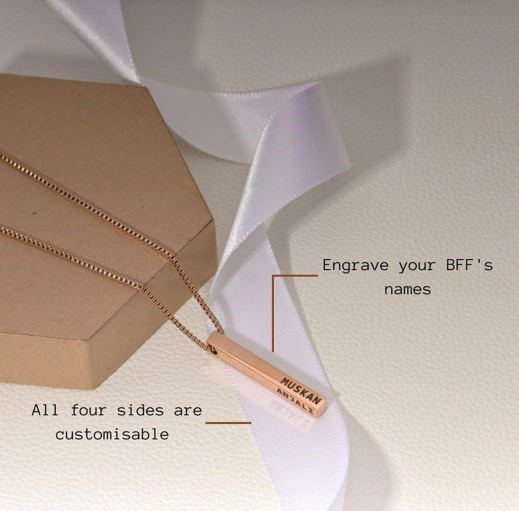 Custom Name Bar Pendant