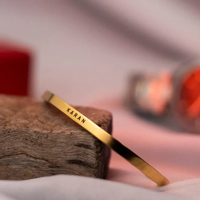 Personalized Name Kada Bracelet – Custom Engraved